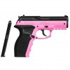 Пневматический пистолет Crosman Wildcat Pink + кобура (P10PNKKT)