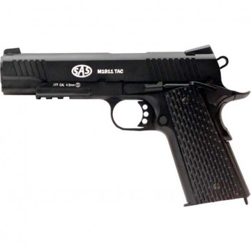 Пневматический пистолет SAS M1911 Tactical (KMB-77AHN)