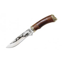 Нож охотничий КАБАН-2 (с рисунком)